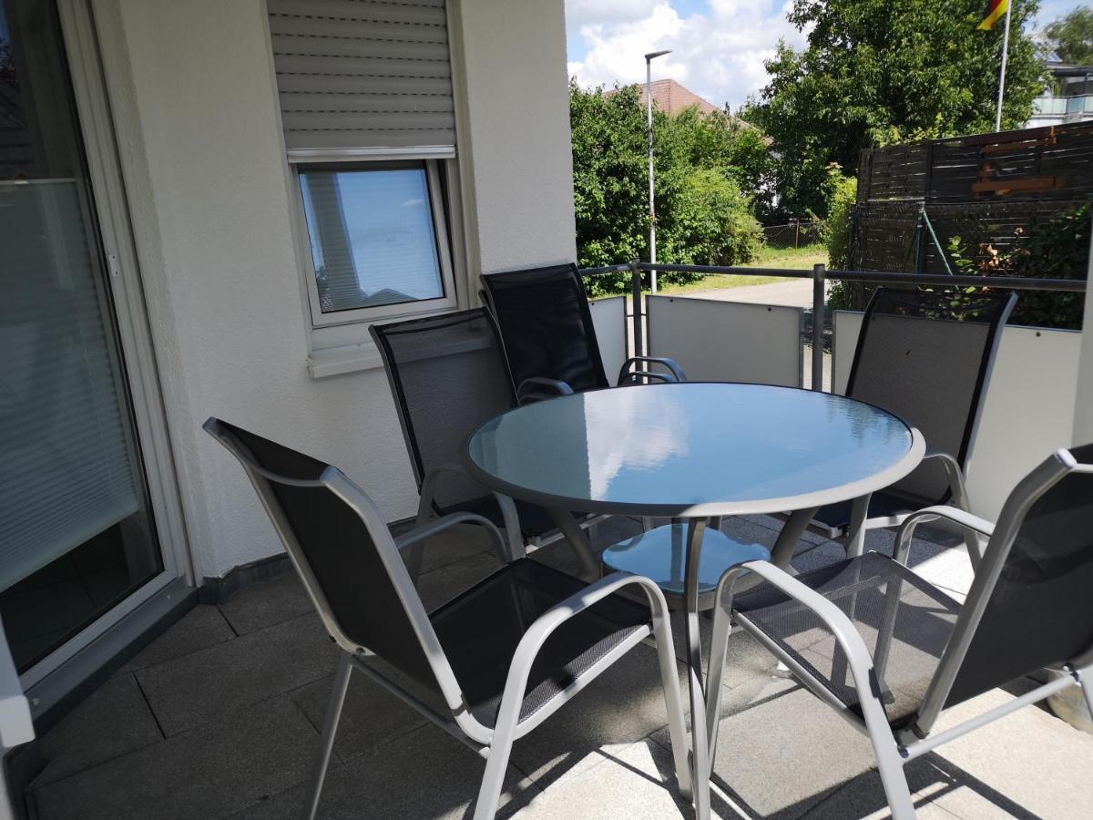 Familienfreundliche Ferienwohnung Mit Wohlfuehlbalkon Und Kostenlosem Parkplatz Nahe Messe Und Bodensee Meckenbeuren Dış mekan fotoğraf